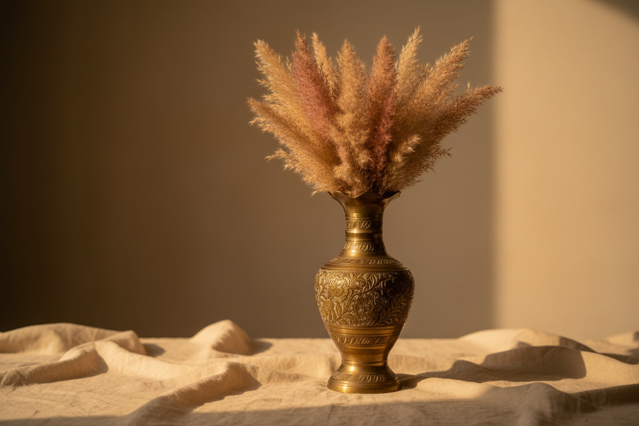 Brass Heritage Vase