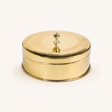 Peetalya Brass Roti Box / Mithai Box