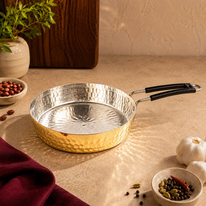 Peetalya Brass Frying Pan