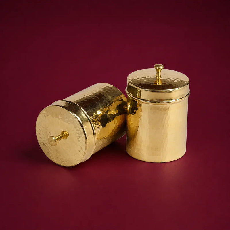 Tea/Sugar Container (Brass)