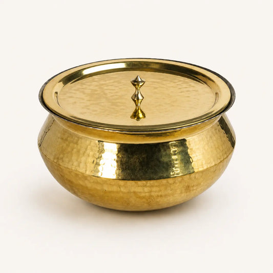 Peetalya Brass Sipri (Strainer / Colander)