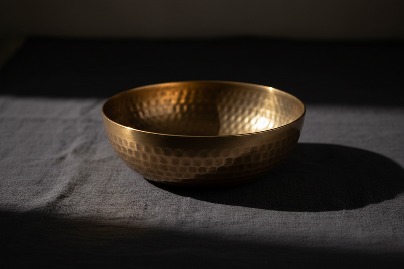 Peetalya Kansa Serving Bowl